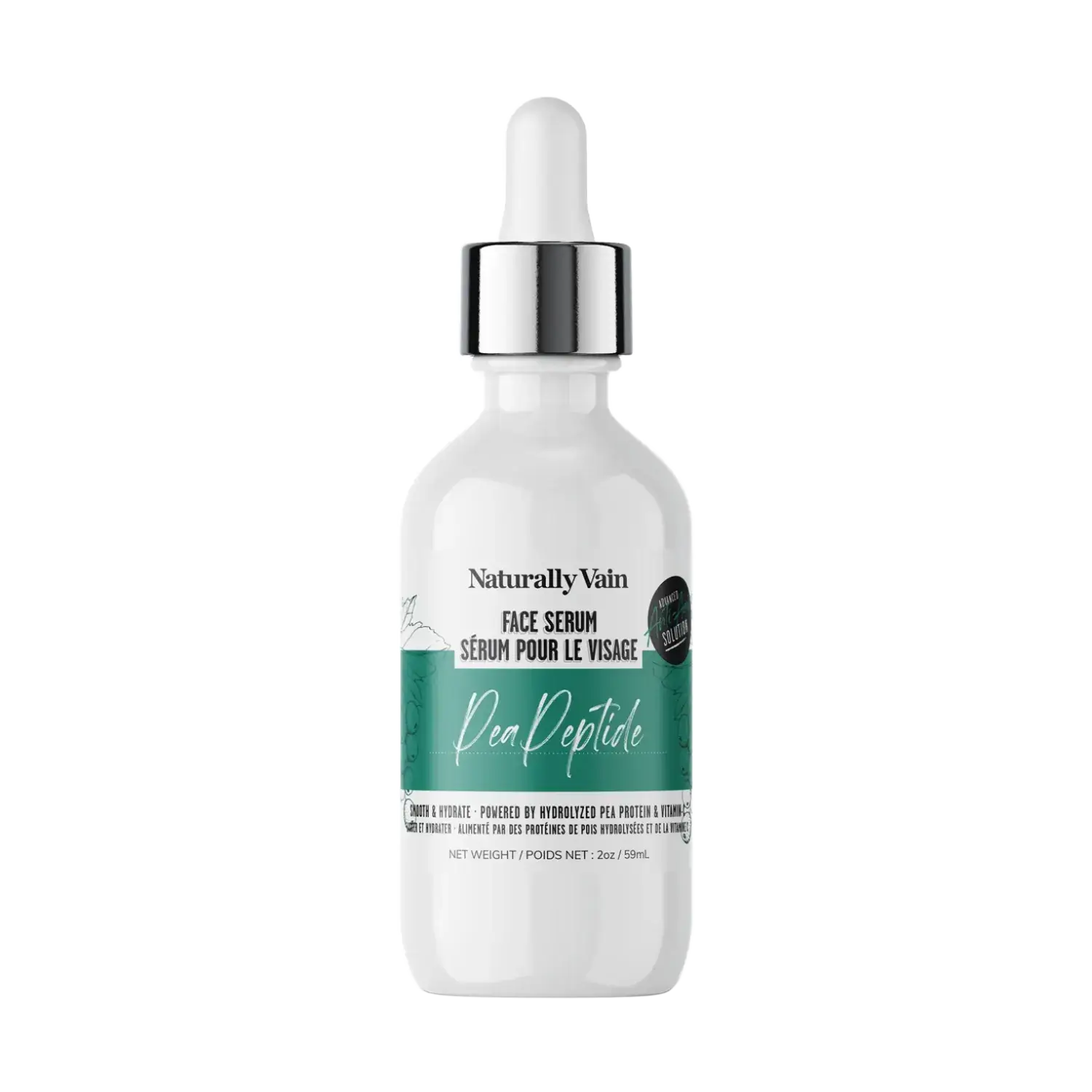 Naturally Vain Pea Peptide Face Serum
