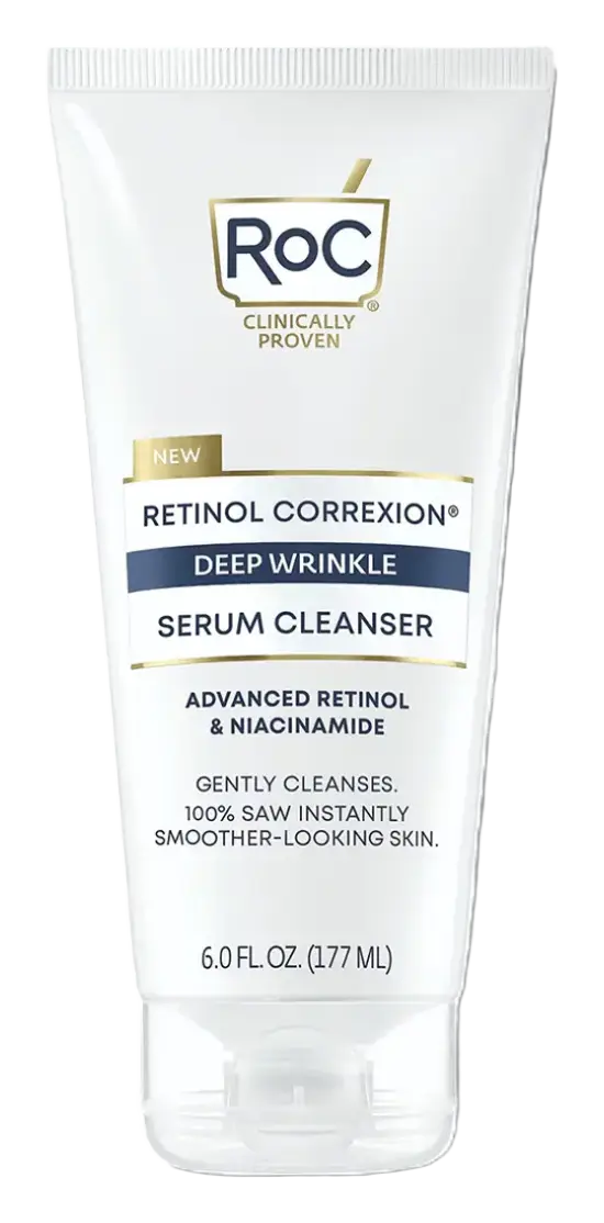 RoC Retinol Correxion Deep Wrinkle Serum Cleanser