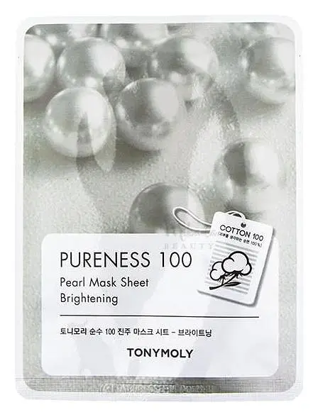 TONYMOLY Pureness 100 Mask Sheet Pearl Brightening