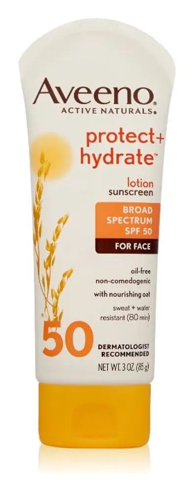 Aveeno Protect Hydrate Face Sunscreen Lotion With - SPF 50