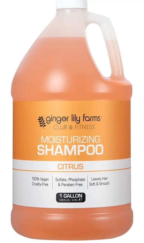 Ginger Lily Farms Club & fitness moisturizing shampoo for all hair types Citrus