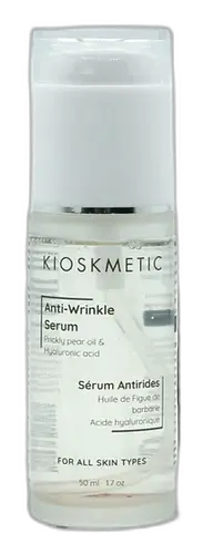 KIOSKMETIC Anti-Wrinkle Serum With Prickly Pear Oil & Hyaluronic Acid