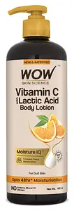 Wow Skin Science Vitamin C and Lactic Acid Body Lotion