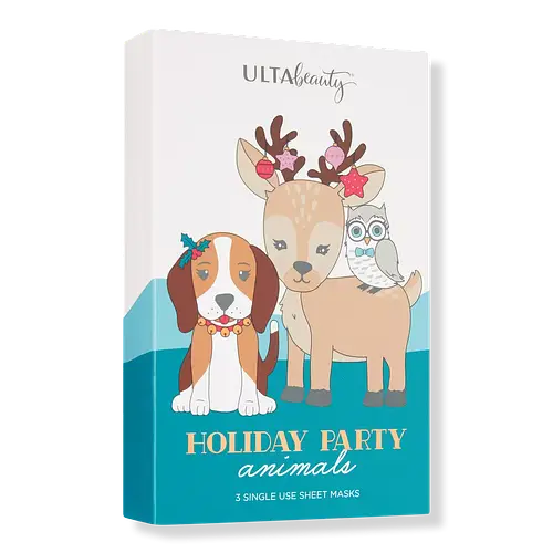 Ulta Holiday Party Animals Sheet Masks Beagle