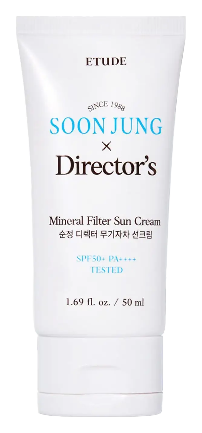 Etude House Soon Jung X Director's Mineral Filter Sun Cream SPF50+ PA++++