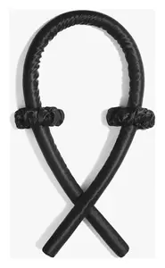 LILYSILK Heatless Silk Curling Headband And Scrunchie Set Black