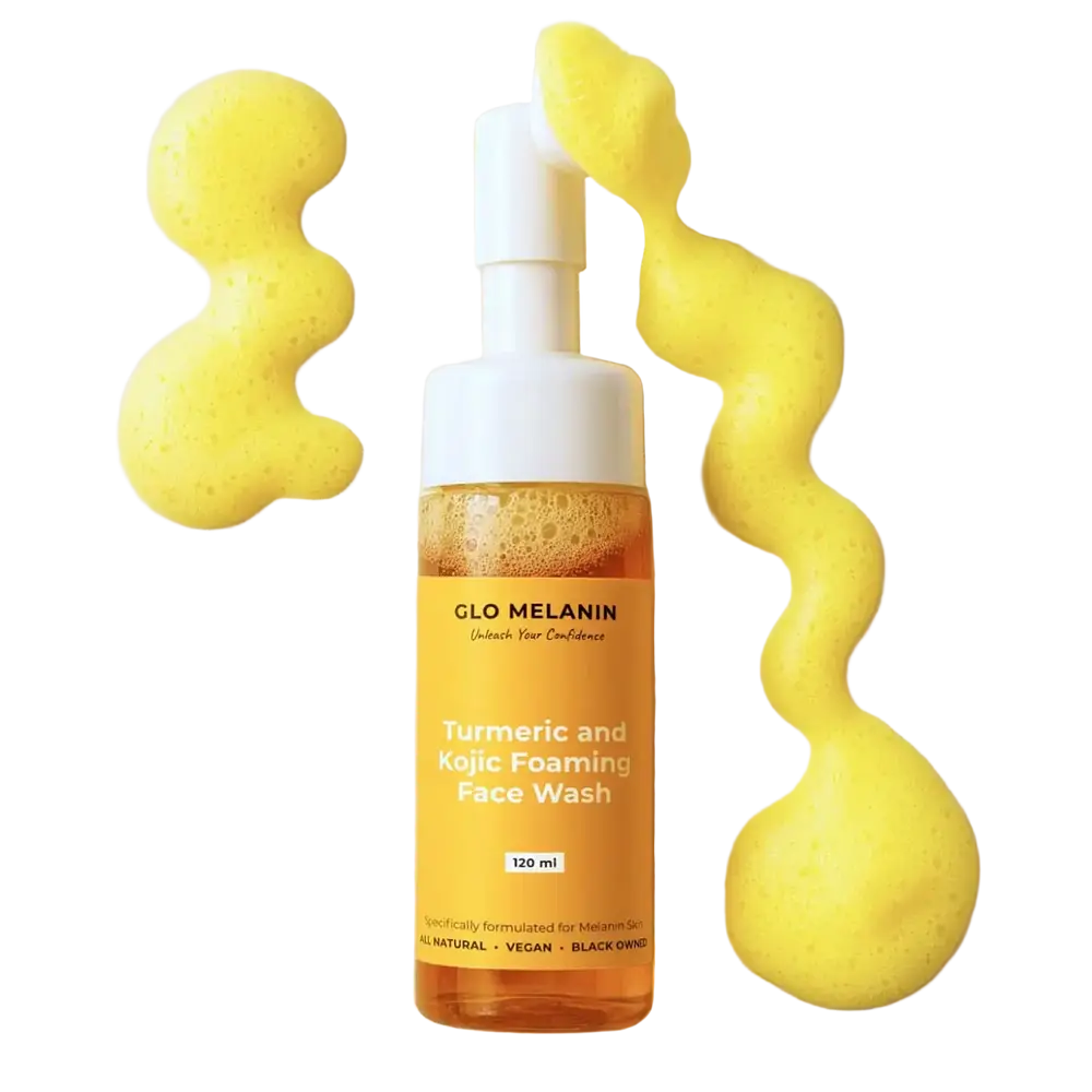 Glo Melanin Turmeric And Kojic Foaming Face Wash