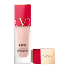 Valentino V-Lighter Dual-Use Liquid Light Face Base & Top Coat Rosa