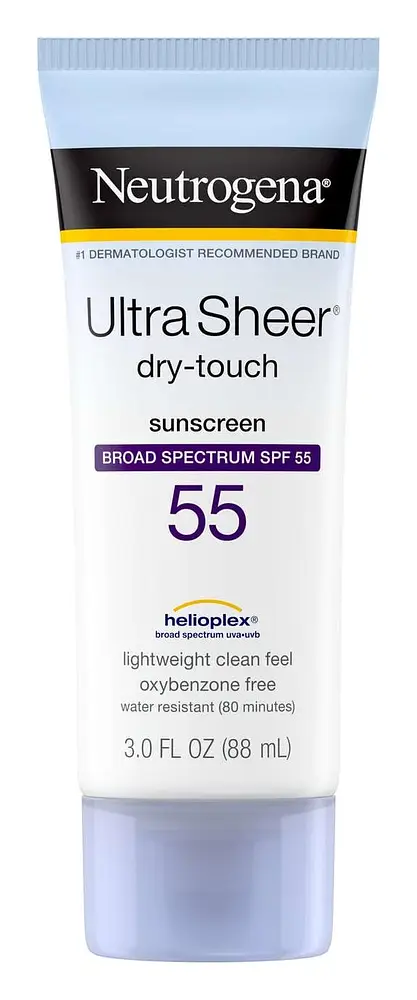 Neutrogena Ultra Sheer® Dry-Touch Sunscreen Broad Spectrum SPF 55