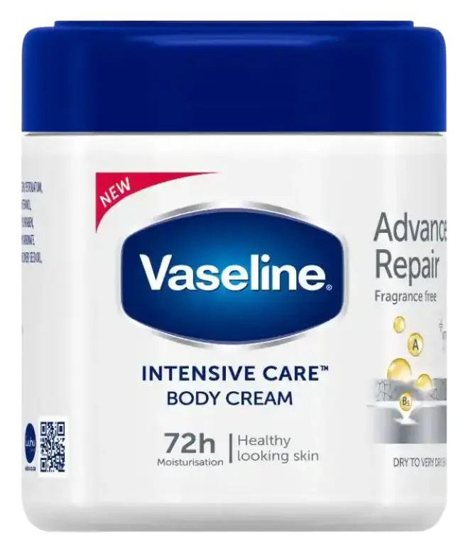 Vaseline Advanced Repair Fragrance Free Moisturising Body Cream South Africa