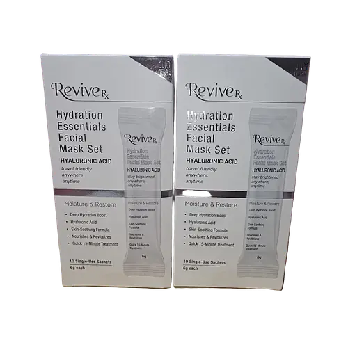 ReviveRX Hydration Essentials Facial Mask Set