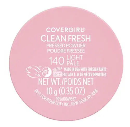 Covergirl Clean Fresh Pressed Powder 140 Light