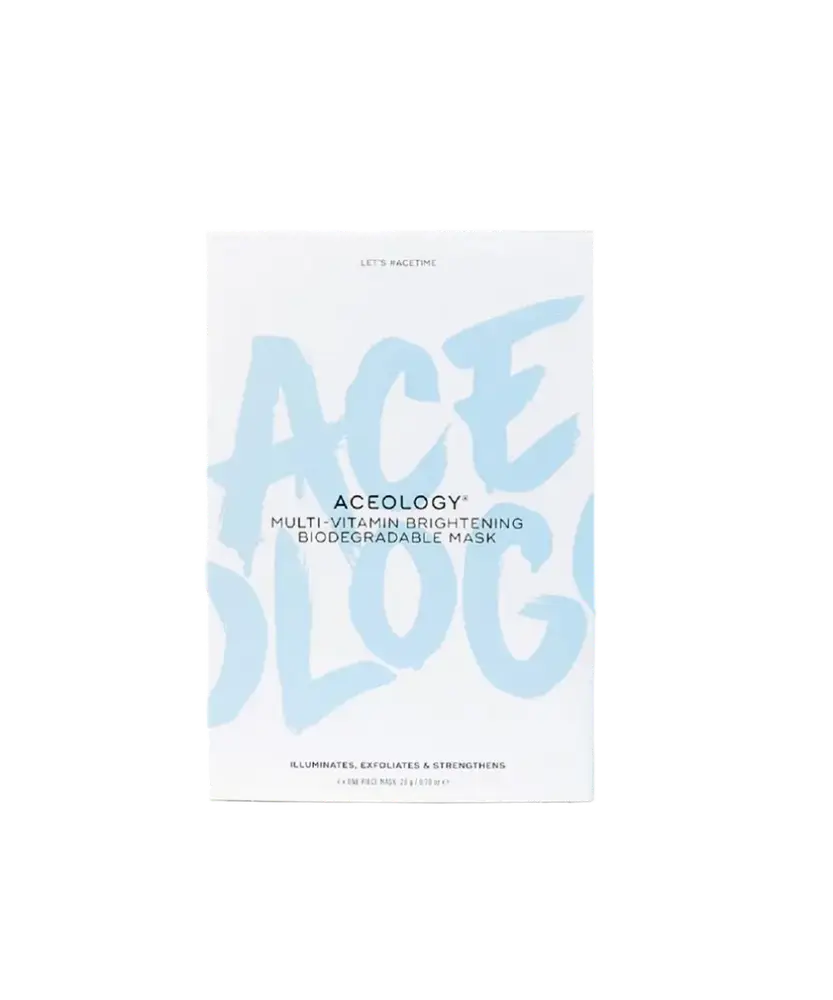 Aceology Multi-Vitamin Brightening Biodegradable Mask