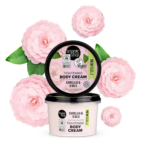 Natura Siberica Organic Shop Tightening Body Cream Camellia