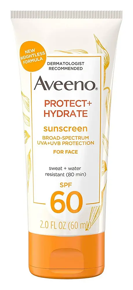 Aveeno Protect + Hydrate Sunscreen For Face SPF 60