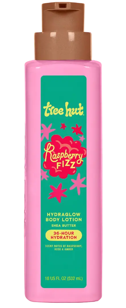 Tree Hut Hydraglow Body Lotion Raspberry Fizz