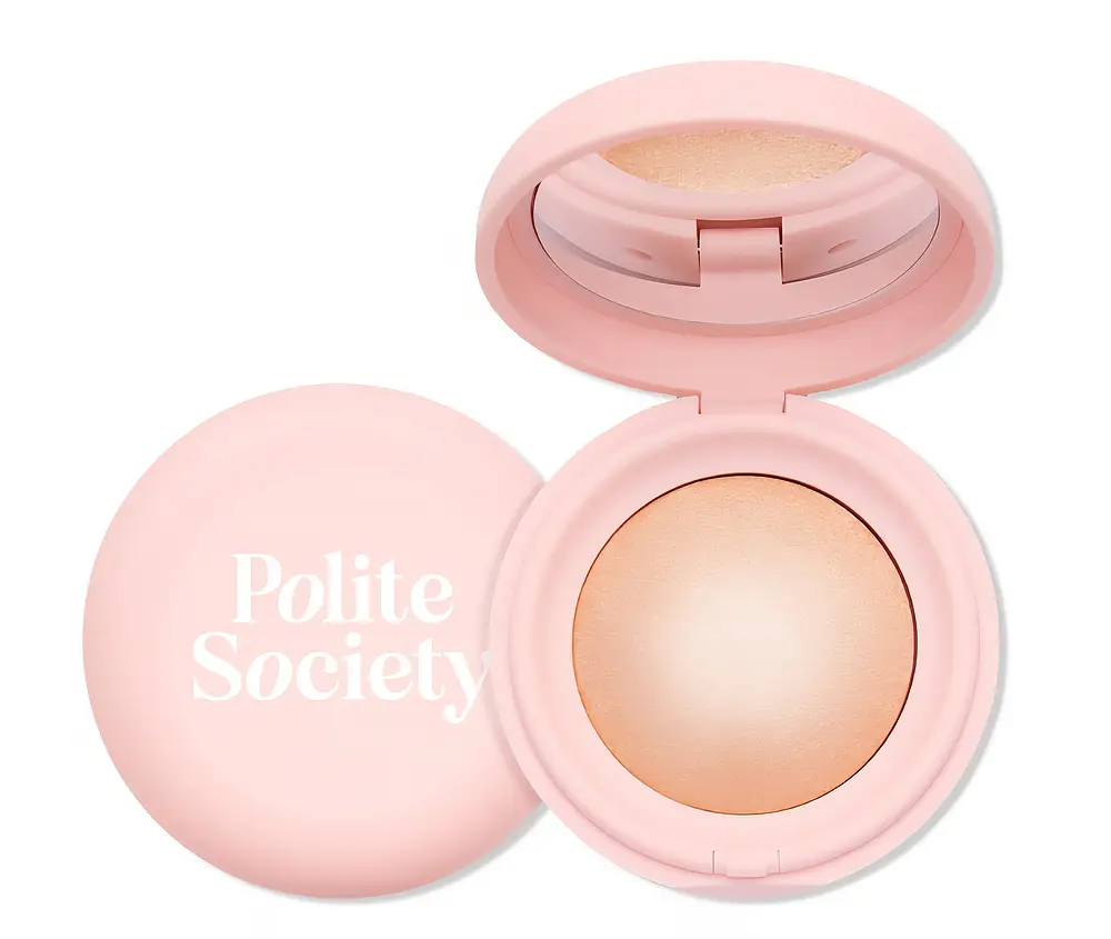 Polite Society Highlight Society Powder Gloss Highlighter Social Light