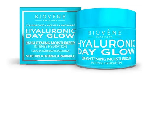 Biovène Barcelona Hyaluronic Day Glow Hydration Brightening Moisturizer