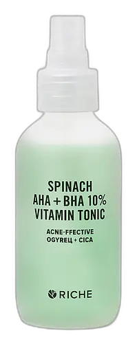 Riche Spinach AHA+BHA 10% Vitamin Tonic