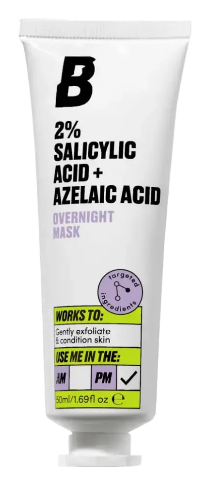 Beauty Bay 2% Salicylic Acid & Azelaic Acid Overnight Mask
