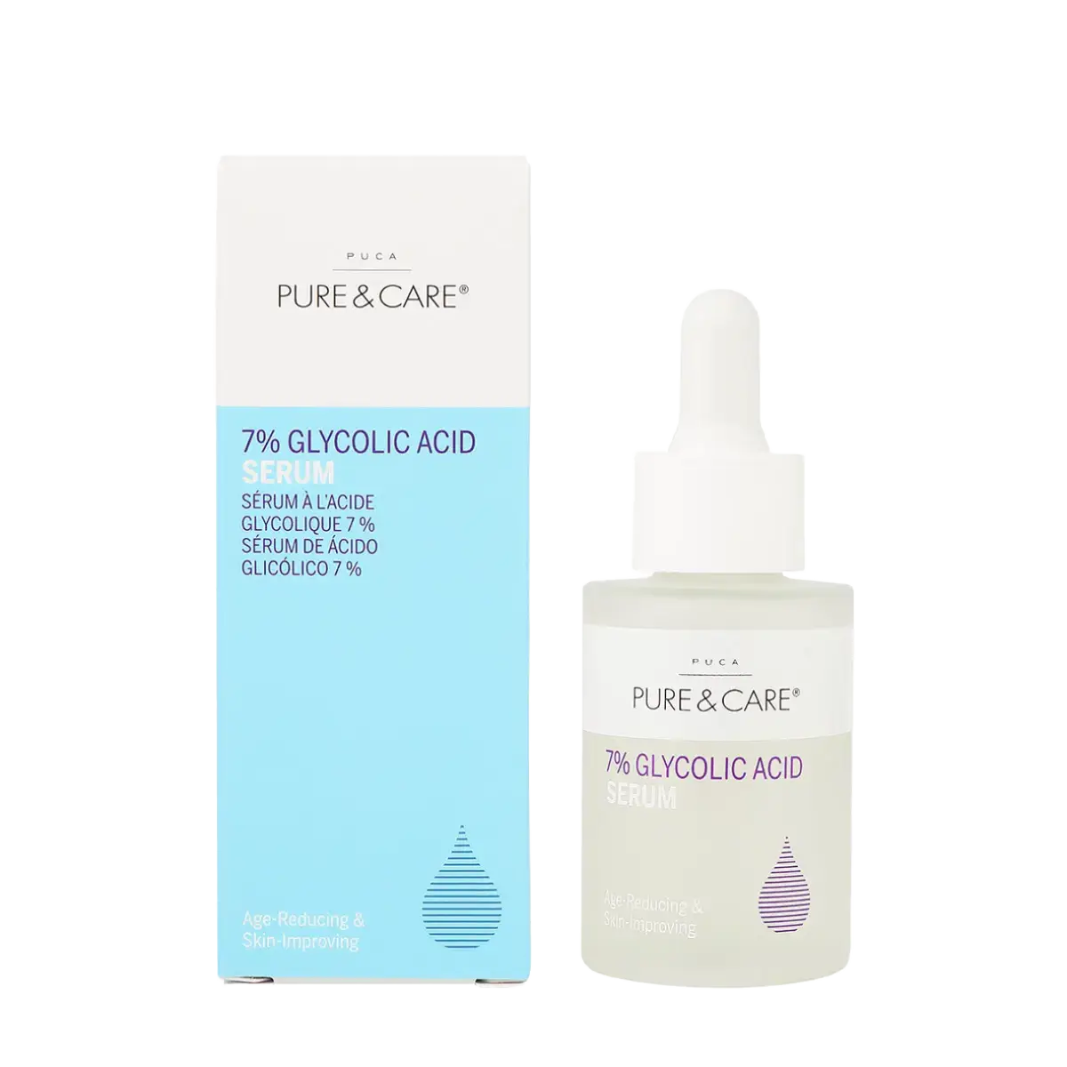 Puca – Pure & Care 7% Glycolic Acid Serum