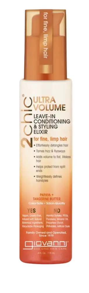 Giovanni 2Chic Ultra Volume Leave-In Conditioning & Styling Elixir