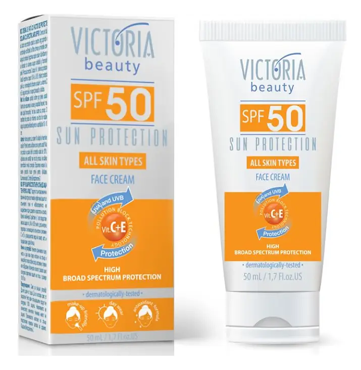 Victoria Beauty Sun Protection SPF 50 Face Cream