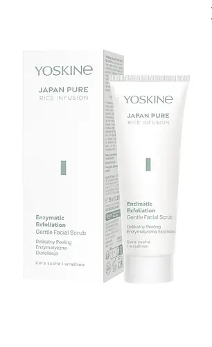 Yoskine Japan Pure Rice Infusion Enzimatic Exfoliation Gentle Facial Scrub
