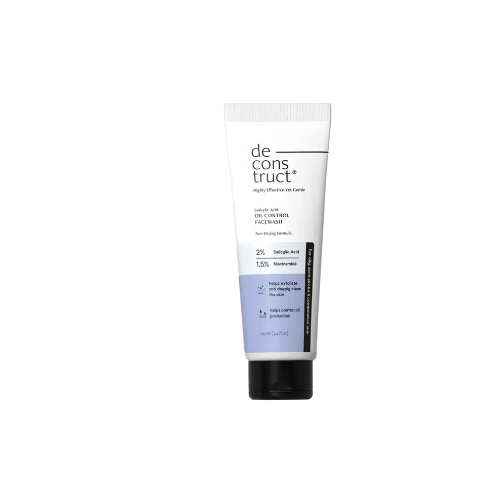 Deconstruct Salicylic Acid Oil Control Face Wash