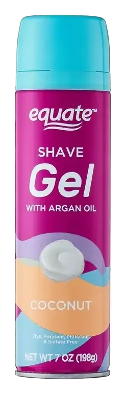 Equate Shave Gel With Argan Oil Coconut