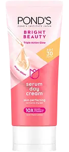 Pond's Bright Beauty Triple Action Glow Skin Perfecting Serum Day Cream SPF 30 PA+++
