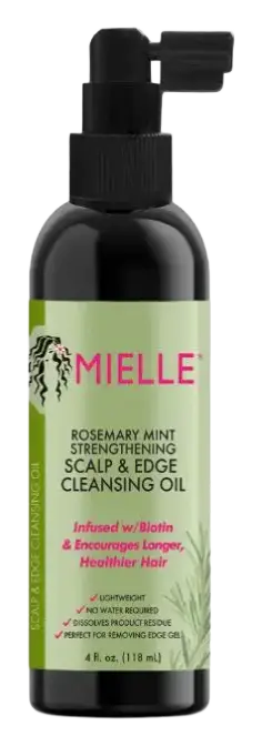 Mielle Organics Rosemary Mint Scalp And Edge Cleansing Oil