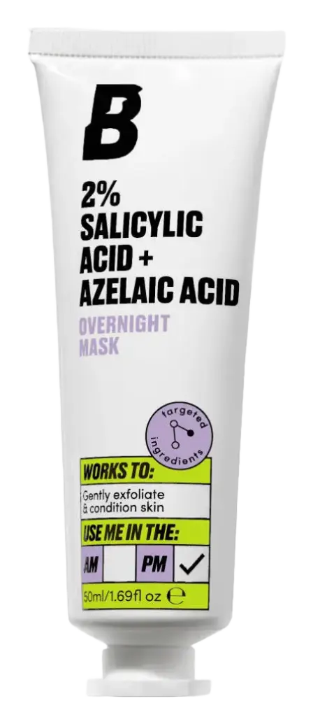 Beauty Bay 2% Salicylic Acid & Azelaic Acid Overnight Mask