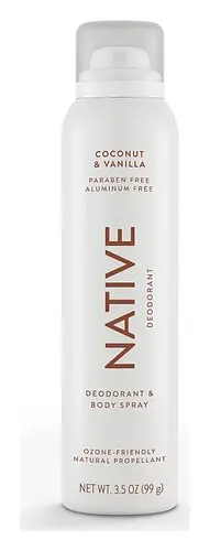 Native Deodorant & Body Spray Coconut & Vanilla
