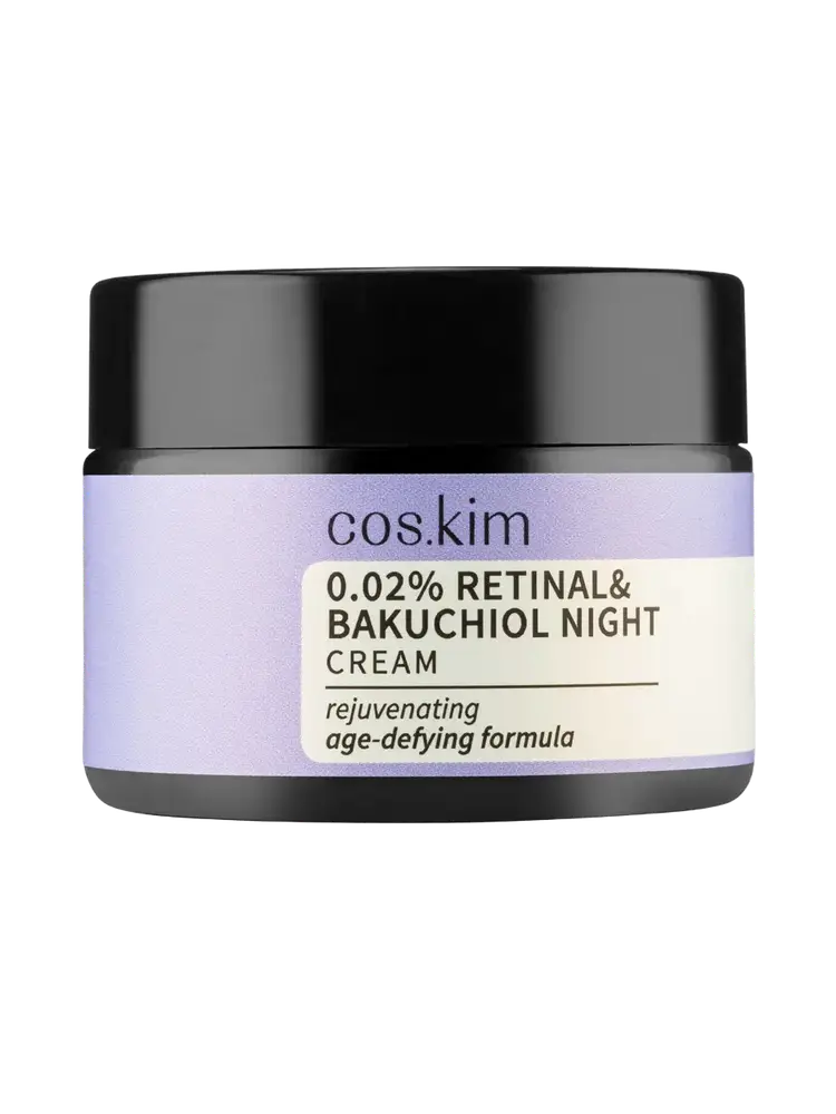 cos.kim 0.02% Retinal & Bakuchiol Night Cream
