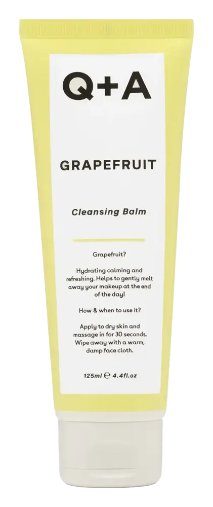 Q + A Grapefruit Cleansing Balm