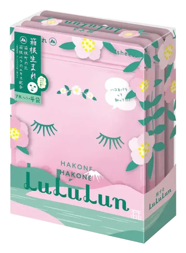 Lululun Travel Sheet Mask Hakone Rose