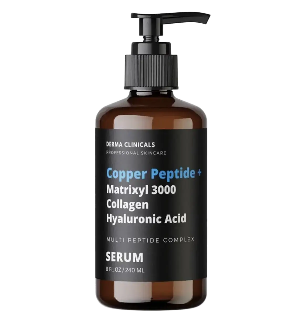 Derma Clinicals Copper Peptide + Matrixyl 3000, Collagen, Hyaluronic Acid Serum