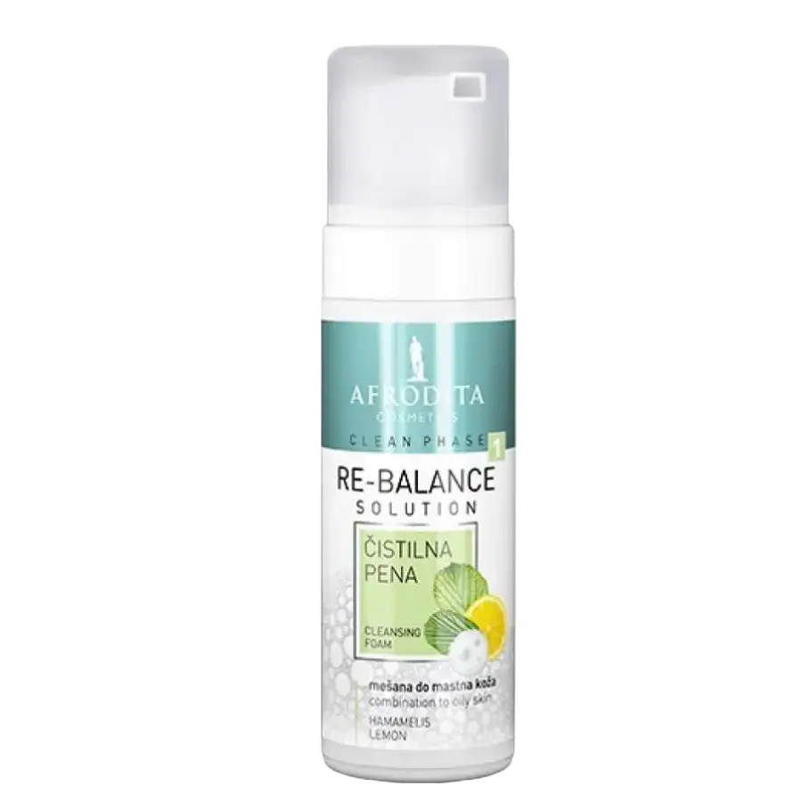 Afrodita Clean Phase Re-Balance Solution Cleansing Foam