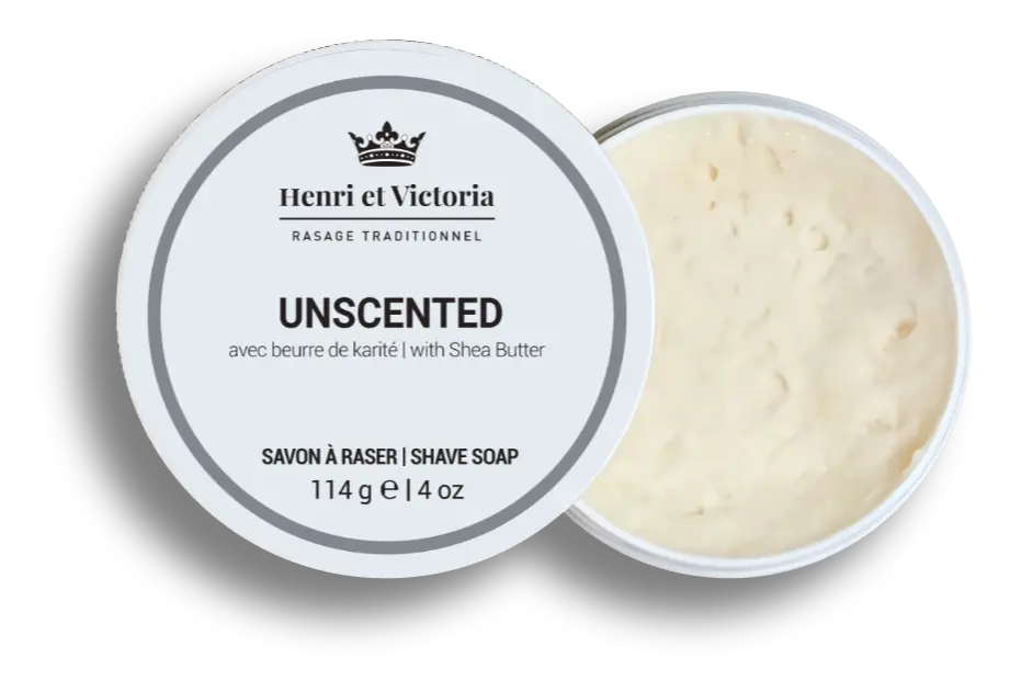 Henri Et Victoria Shave Soap Unscented