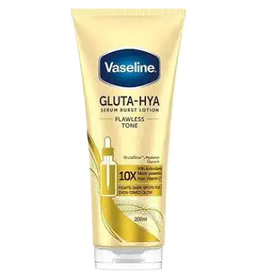 Vaseline Gluta-Hya Serum Burst UV Lotion Flawless Bright UK