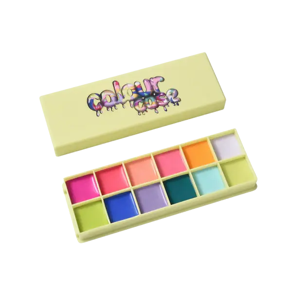 Made by Mitchell Colour Case Cosmetic Paint Palette The Electrics