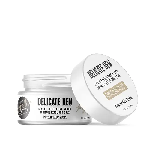 Naturally Vain Delicate Dew Gentle Exfoliating Scrub