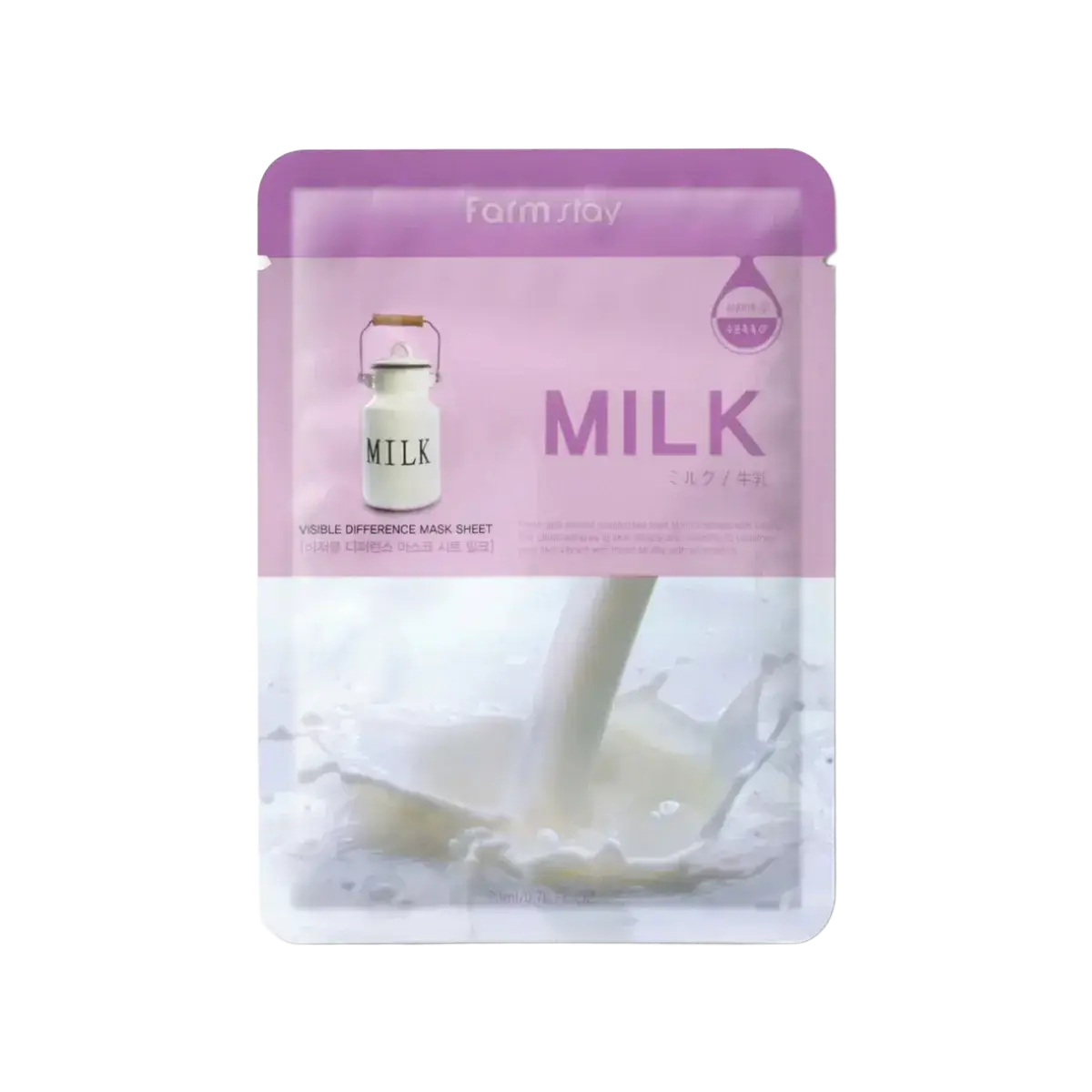 Farm Stay Visible Difference Mask Sheet Milk