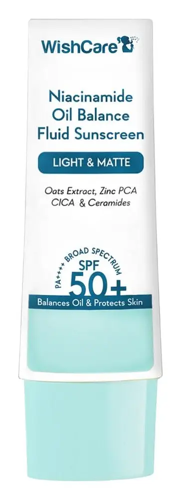 Wishcare 5% Niacinamide Oil Balance Fluid Sunscreen SPF50 PA++++