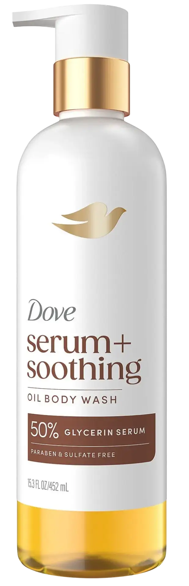 Dove Serum + Oil Body Wash Soothing