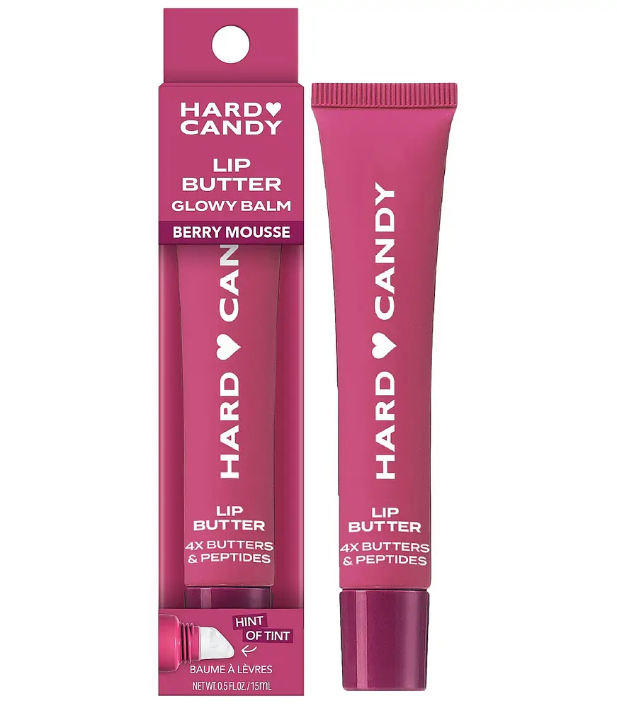 Hard Candy Lip Butter Glowy Balm Berry Mousse