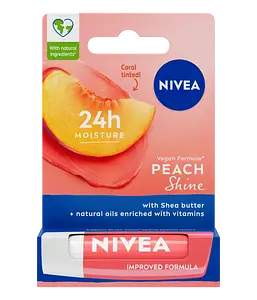 Nivea Peach Shine Lip Balm UK