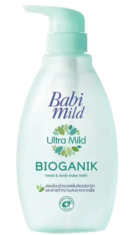 Babi Mild Ultra Mild Bioganik Head And Body Baby Bath