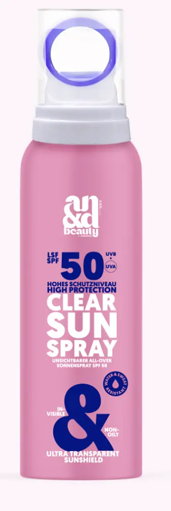A.N.D. Beauty Clear Sun Spray SPF 50